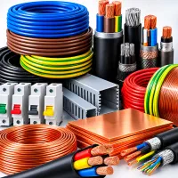 کابل برق لوازم چاه ارت سیم آلومینیوم نسوز لوله برق