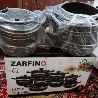 سرویس قابلمه 14 پارچه zarfino|ظروف پخت‌وپز|میاندوآب, |دیوار