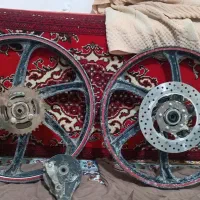 طوقه موتور کمک یه جفت|موتورسیکلت|سبزوار, شرق کال جنوبی (شمس آبادی)|دیوار