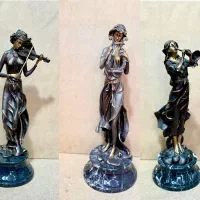 مجسمه های مومی قالب اصلی برنز آنتیک