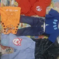 مقداری لباس بچه گانه در حد نو زمستانه|کفش و لباس بچه|فسا, |دیوار