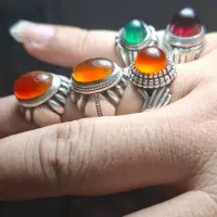 انواع انگشتر کهنه و فابریک|جواهرات|بیرجند, |دیوار