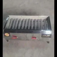 منقل گازی همراه با پایه تاشو