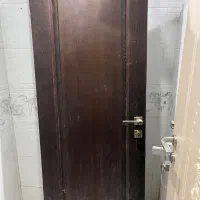 درب تمام چوب با یراق