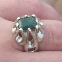 انگشتر زمرد زامبیا|جواهرات|اهواز, کمپلو شمالی|دیوار