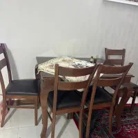 ناهارخوری بدون شکستگی چوب راش|میز و صندلی غذاخوری|مشهد, هفده شهریور|دیوار