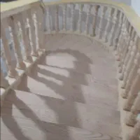 پله چوبی و الاچیق
