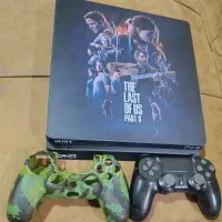 ps4 slim 1tra کپی خور همراه ۷تا بازی کم کارکرد