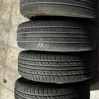 ۴حلقه لاستیک مناسب خودروهای سایز۱۵ درحدنو۱۹۵/۶۵/۱۵