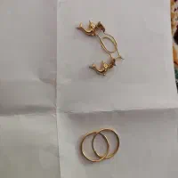 گوشواره طلا سبک با۴درصد