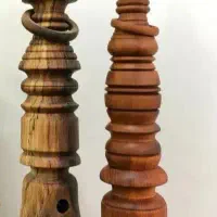 تنه قلیان چوبی خام