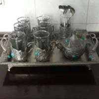 سرویس چایخوری سیلور|ظروف سرو و پذیرایی|کرج, کوی کارمندان جنوبی|دیوار