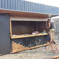 کانکس فروشگاهی  ۲.۵ در ۳|فروشگاه و مغازه|اهواز, کمپلو شمالی|دیوار