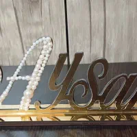 ماکت کیک به همراه استند اسم|مجسمه، تندیس، ماکت|بیرجند, |دیوار