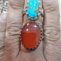 عقیق های یمنی اعلا با رکاب روسی