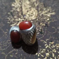 انگشتر عقیق کهنه