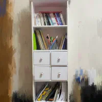 کتابخانه|کتابخانه، شلف، قفسه‌های دیواری|شیراز, تپه تلویزیون|دیوار
