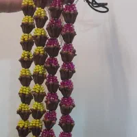 گردنبند میخک با کریستال