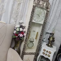 ساعت ایستاده چوبی سالم