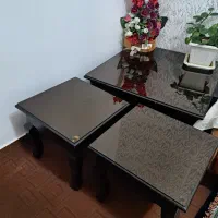 جلو مبلی و دو عدد میز عسلی