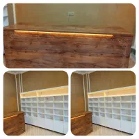 میز پیشخوان و قفسه ام دی اف