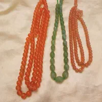 تسبیح عقیق و چوبی و حدید