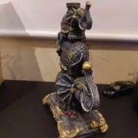 مجسمه فیل زینتی بسیار جذاب|مجسمه، تندیس، ماکت|مشکیندشت, |دیوار