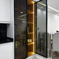 درب شیشه ای فریم لس دکوفیکس نقد و اقساط