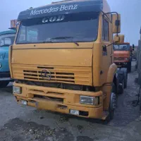 کشنده کاماز مدل 87 موتور بنز 8 سیلندر جفت سوپر