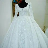 لباس عروس عروسکی دست دوز