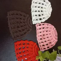 انواع کلاه ماندلا(لئونی) قلاب بافی