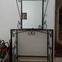 تخت و آینه فرفورژه