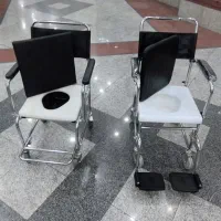 دو عدد ویلچر حمام دستشویی در حد