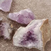 سنگ امیتیست بنفش|جواهرات|رفسنجان, |دیوار