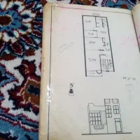 کتاب نقشه معماری خیلی قدیمی ونا یاب|کتاب و مجله تاریخی|اصفهان, سرشبادران|دیوار