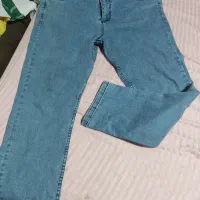 شلوار جین و کتان پیراهن و بافت