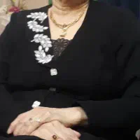 گردنبند قدیمی طلا و دستبند عقیق