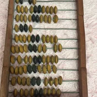 چرتکه قدیمی ۹۰ ساله|کلکسیون اشیاء عتیقه|رشت, گلباغ نماز|دیوار