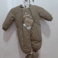کاپشن سرهمی کلاهدار داخل خز