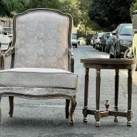 سرویس مبلمان کلاسیک مدل فرانسوی|مبلمان خانگی و میز عسلی|شاهدشهر, |دیوار