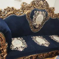 مبل ۷نفره چوب راش|مبلمان خانگی و میز عسلی|خوی, |دیوار