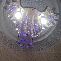 لوستر اتاق در حد نو|لوستر و چراغ آویز|رشت, شالکو|دیوار