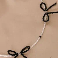 دستبند گردنبند با مروارید و منجوق|بدلیجات|خرم‌آباد, |دیوار