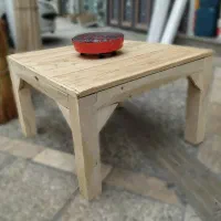 کرسی چوبی لاجوردی یک در یک تخته خور با دقت بالا