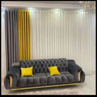 انواع پرده به قیمت تولیدی|پرده، رانر، رومیزی|مشهد, رسالت|دیوار