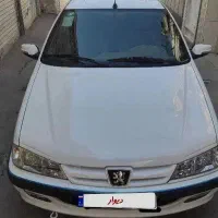 پژو پارس TU5 سفید دریچه سیمی مدل 1401 کم‌کار