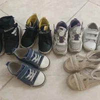تعدادی کتونی و کفش و پوتین با قیمت مناسب