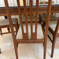 میز ناهارخوری چوبی ۶ نفره  کیفیت عالی و بسیار تمیز