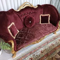 مبل سلطنتی راحتی|مبلمان خانگی و میز عسلی|تربت جام, فاز ۳ فرهنگیان|دیوار