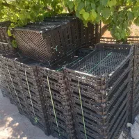 سبد بزرگ تک رج برای ذغال